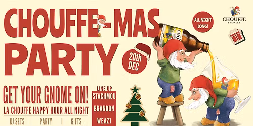 CHOUFFE-MAS PARTY ~ GET YOUR GNOME ON!