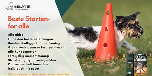 Beste Starten- for valper og voksne (ledige plasser)