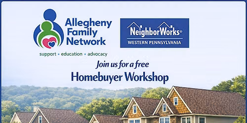 Homebuyer Education Workshop Allegheny Family Network