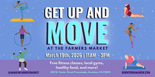 Get Up and Move at the Farmers Market