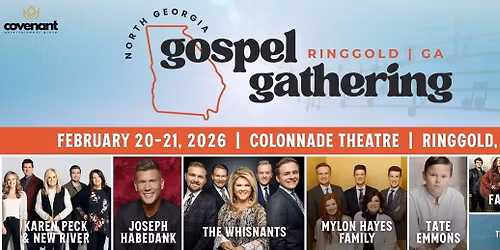 North Georgia Gospel Gathering 2026 - 2 Day Gospel Music Celebration