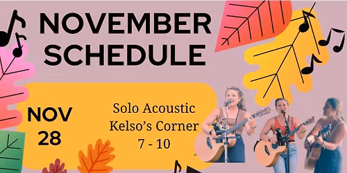 Alex Axup Acoustic Live at Kelso\u2019s Corner