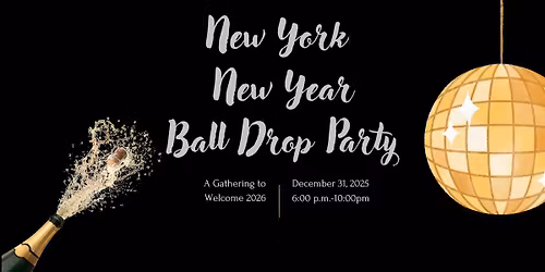 New York New Year Ball Drop Party