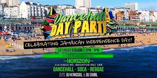 \ud83c\uddef\ud83c\uddf2 Dancehall Day Party \u2013 Jamaican Independence Celebration \ud83c\uddef\ud83c\uddf2