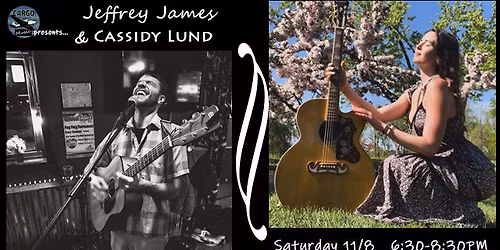 Cargo Music Presents: Jeffrey James & Cassidy Lund