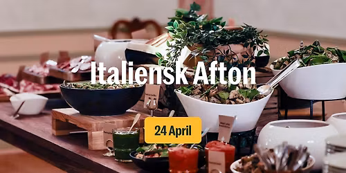 Italiensk Afton - med mat- kreat\u00f6ren G\u00f6rgen Tiden!