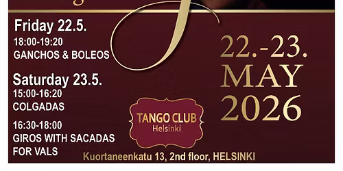 DANIELA BRAVO & LUCAS GUEVARA IN HELSINKI 22.-23