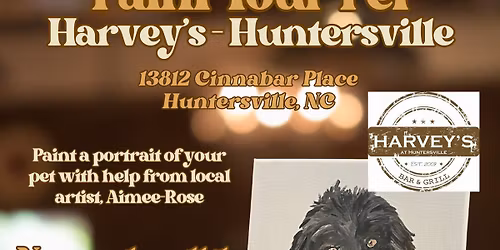 Paint and Sip (Paint your Pet!)