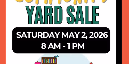 \u2728 Crede Community Yard Sale \ud83c\udf89