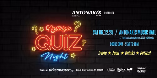 Nostalgia Quiz Night #4