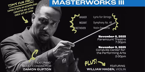 Masterworks III - CEDAR RAPIDS