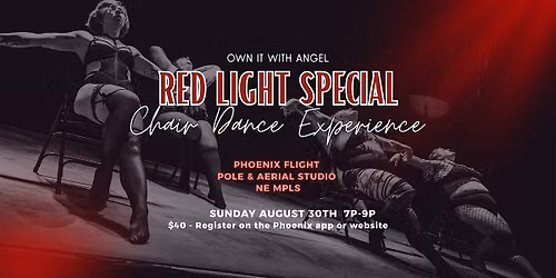 Own It Chair Dance Experience - August 30th - NE Minneapolis