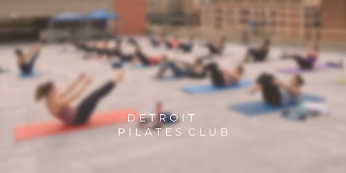 Downtown Detroit Rooftop Pilates
