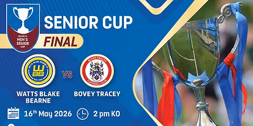 Watts Blake Bearne VS Bovey Tracey | Devon Senior Cup Final 2026