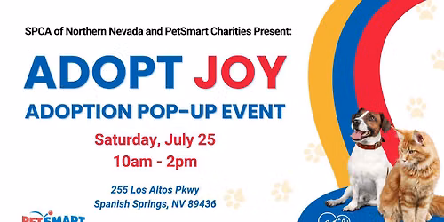 SPCA of Northern Nevada and PetSmart Charities Adoption Pop-Up