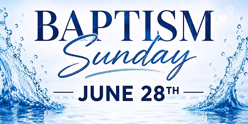 Baptism Sunday