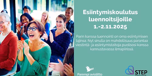 Esiintymiskoulutus luennoitsijoille