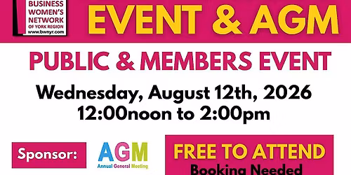 BWNYR AGM in Stouffville 2026
