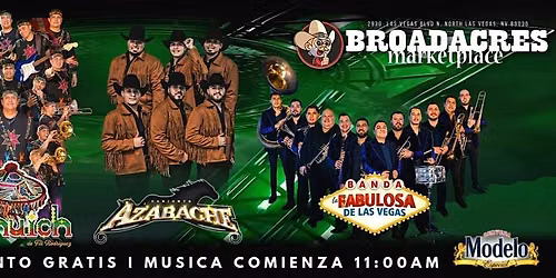 Cohuich, Conjunto Azabache y Banda La Fabulosa De Las Vegas