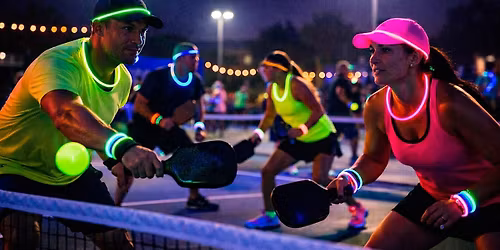 Friday Night Lights!  Pickleball and Cornhole Tournament!