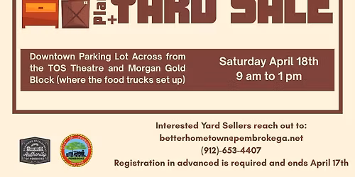 Community Plant & Yard Sale
