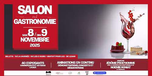 Salon de la Gastronomie \/ 8 et 9 Novembre 2025 - Bar-le-Duc - La Barroise