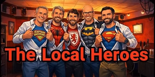 The Local Heroes - FREE ENTRY bank holiday Sunday in the lounge 