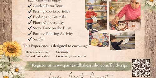 Mini Moo Painting Crew - pottery painting and petting zoo