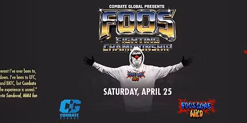 Combate Global presents Foos Fighting Championship