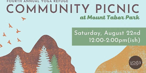 Yoga Refuge Community Picnic at Mt. Tabor with Danielle Clothier