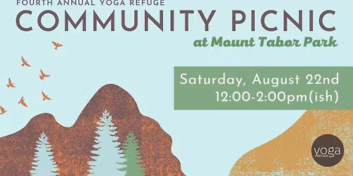 Yoga Refuge Community Picnic at Mt. Tabor with Danielle Clothier
