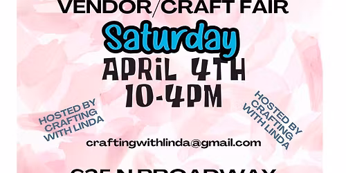 Vendor\/Craft Fair 