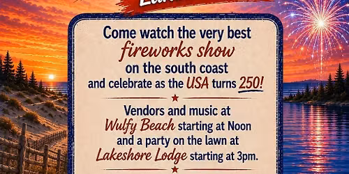 4th of July 2026 - Lakeside, OR