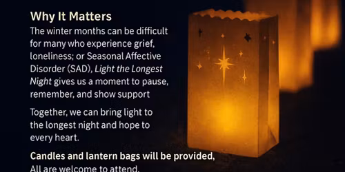 Light the Longest Night Candlelight Vigil