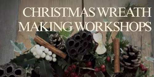 Christmas wreath workshop
