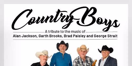 CHARLOTTETOWN (PEI) -Tribute to ALAN JACKSON, GARTH BROOKS, BRAD PAISLEY & GEORGE STRAIT