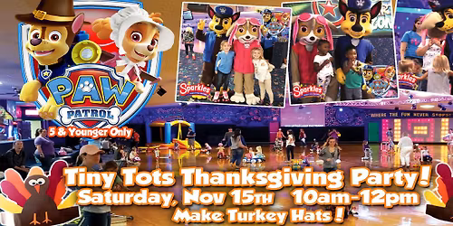 Tiny Tots Pupsgiving Party!