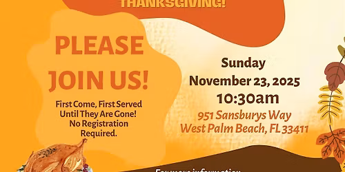 A&A's 1st Annual Thanksgiving Turkey Giveaway