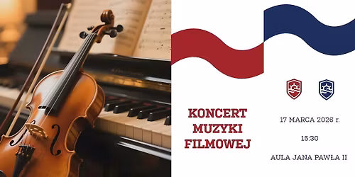 Koncert muzyki filmowej w wykonaniu uczennic i uczni\u00f3w Szk\u00f3\u0142 Fregata