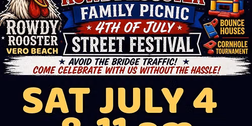 TOS @ Rowdy Rooster for an epic 4th of July celebration\ud83d\udd25