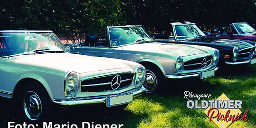 "Abrollen" des Rheingauer Oldtimer Picknick
