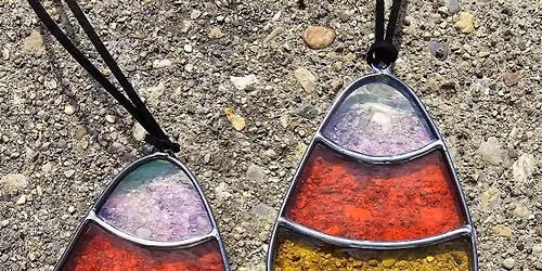 Candy corn stained glass!