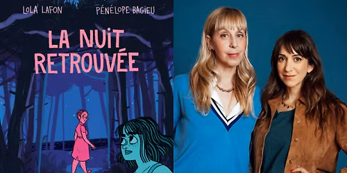 Lola et P\u00e9n\u00e9lope Bagieu invit\u00e9es de l'espace Ouest-France samedi 8 novembre \u00e0 15h