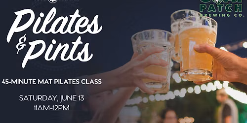 Pints & Pilates: A 45-Minute Community Mat Pilates Class