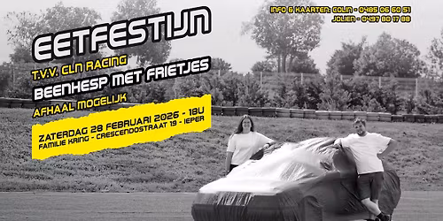 1ste eetfestijn t.v.v. CLN RACING