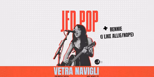 Jen Pop (The Bombpops) + Rennie (I Like Allie\/Nope) Acoustic @ Vetra Navigli
