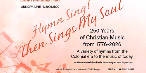 Then Sings My Soul