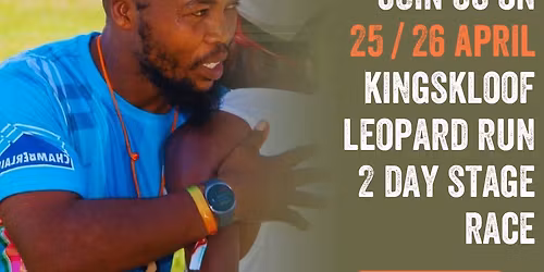 Race # 1 Kingskloof Leopard Run 2-day stage run
