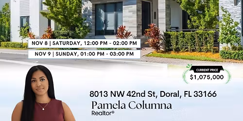Open House - 8013 NW 42nd St, Doral, FL 33166