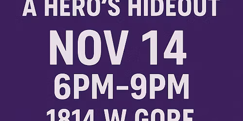 Parent's Night Out "A Hero\u2019s Hideout"